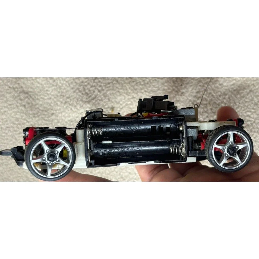 Radio Shack XMODS Silver Corvette RC Car Hot Rod Kit w/ Controller Case Works